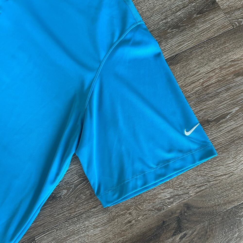 Men’s bright blue Nike golf polo size 3 XLT dry fit - Picture 8 of 9